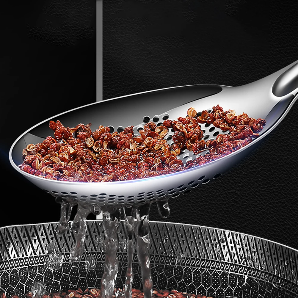 

Stainless Steel Colander Skimmer Slotted Spoon For Pasta Noodles Vegetables Kitchen Strainer Spoon Kitchen Supplies