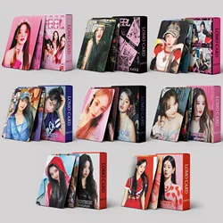 55pcs (G) I-DLE Small Card I FEEL Card Minnie Song Yuqi Ye Shuhua lomo Collection Card