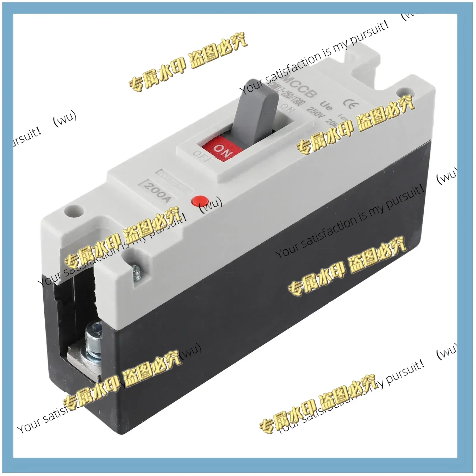 200A Dc Circuit Breaker Wind Power 200A Circuit Breaker 35KA Breaking Capacity IP20 Waterproof Rating Overcurrent Protection