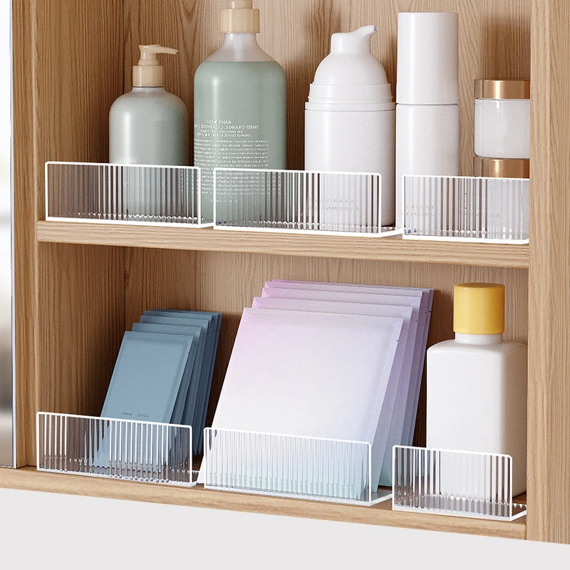 Self-Adhesive Transparent Acrylic Wall Mounted Figures Display Storage Rack DIY Toy Stand