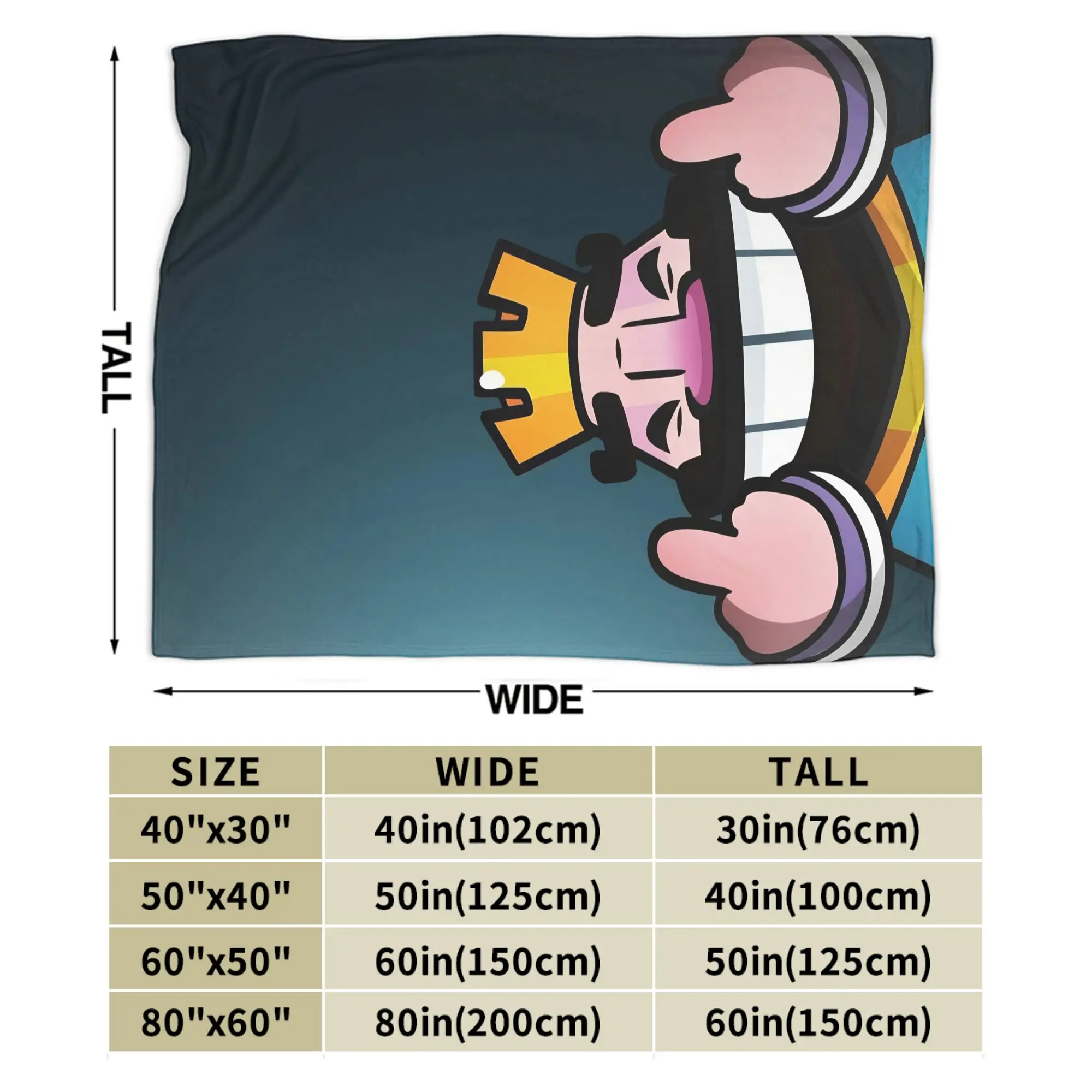 بطانيات لعبة Clashes Royaleds من الفلانيل بطانية رمي ناعمة جديدة لغطاء ربيع الخريف #6