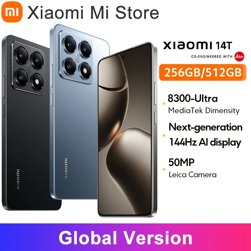 Глобальная версия Xiaomi 14T 5G Смартфон