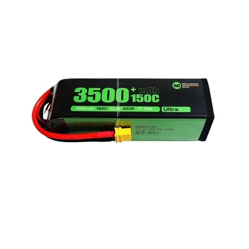 For BT Beit 3500mAh/6S/22.2V/150C High-capacity and High-discharge-rate RC Model Lithium Rechargeable Battery