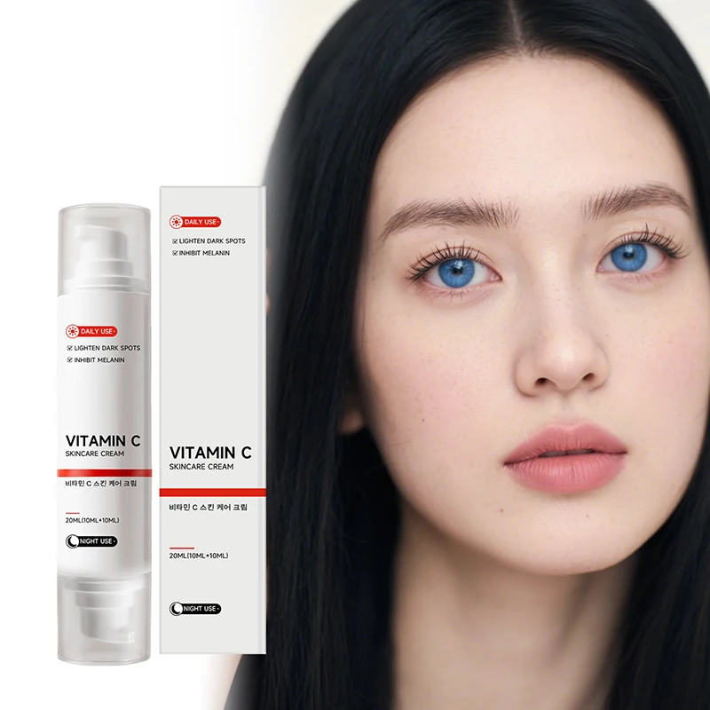 Vitamin C Cream,Day & Night Care,Facial Moisturizer,Improve Dark Spots,Inhibit Melanin,Multi-Action Moisturizing,Korean Skincare