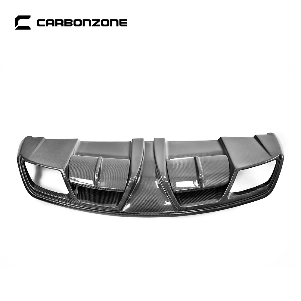 Carbon Fiber Rear Bumper Lower Lip for Mercedes Benz CLA Class W117 Trunk Diffuser Spiltter Car Styling Tools Accessories