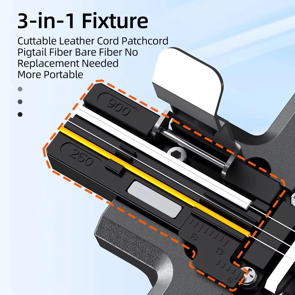 

Web tools T-09 one-step fully automatic high precision Fiber Optic Cleaver Optical Fiber Fusion Splicer Cutting Knife