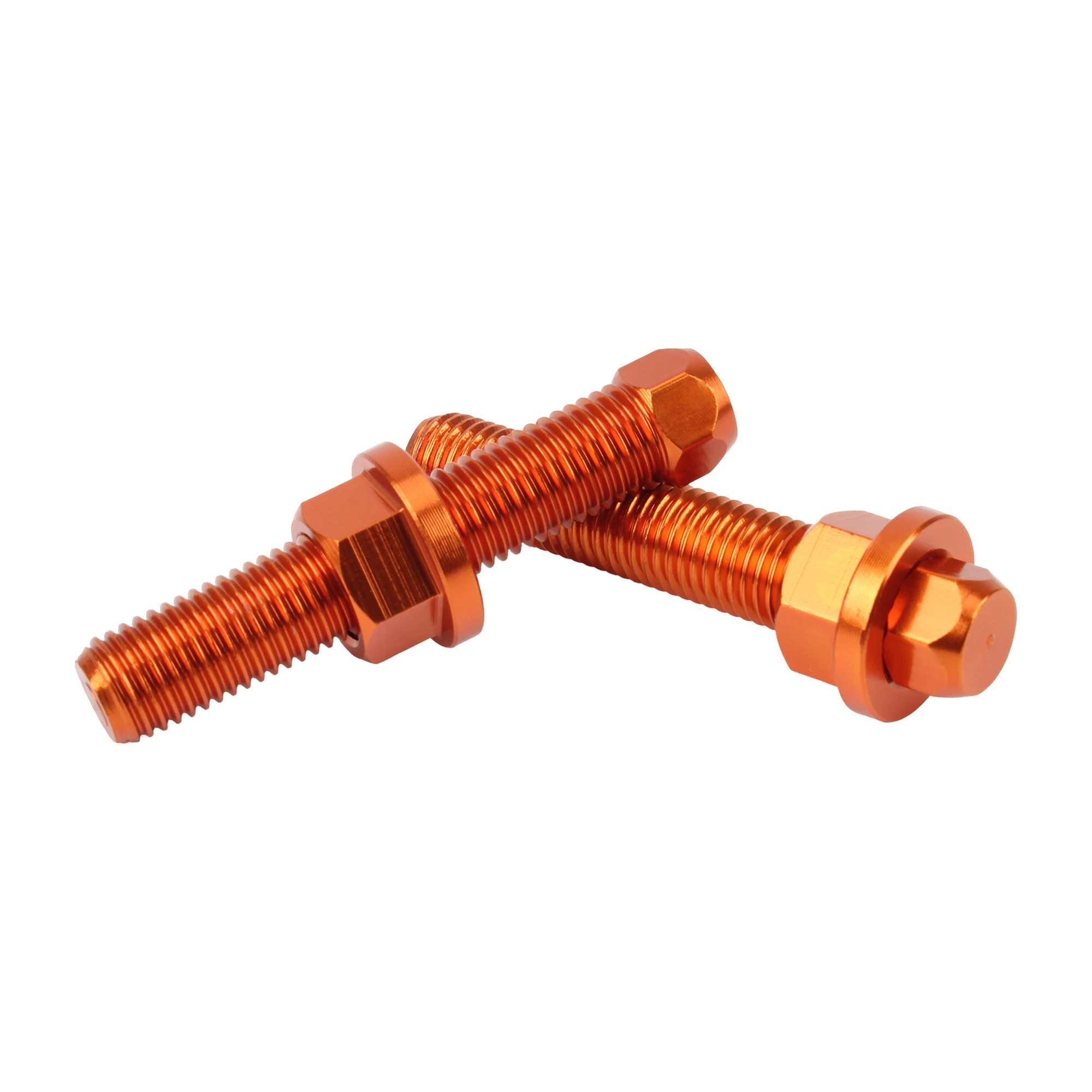 Motorrad CNC Kettenspanner Hinterachsblöcke Schrauben Muttern für KTM XC XCF XCW SX SXF EXC EXCF TPi Six Days 125 150 250 300 350 450 – Detail 19