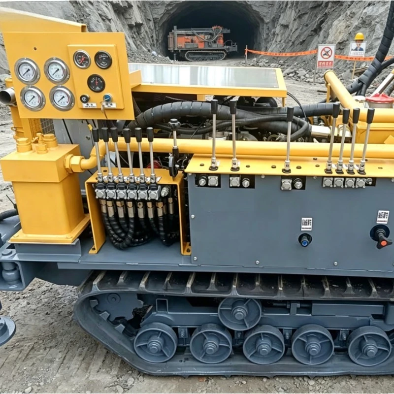 Customized Underground Mining Auto Hydraulic Water Well Drill Rig Pneumatic 150m Drilling Rig Machine with Motor Core Components