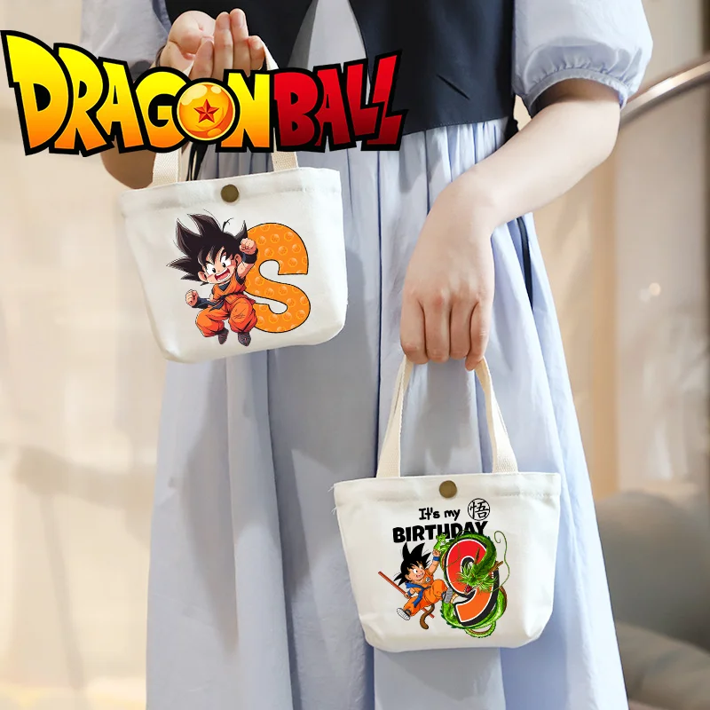 

Cute Cartoon Dragon Ball Handbags Anime Character Goku Vegeta Lightweight Portable Storage 2026 New Casual Style Outdoor Fashion