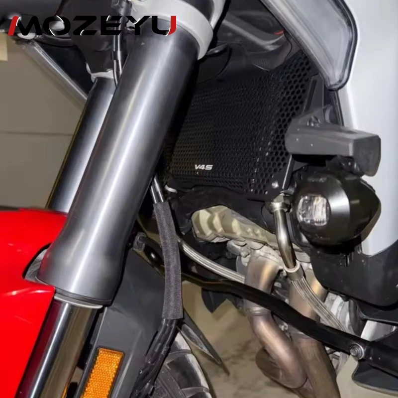 

2025 FOR Ducati Multistrada V4 S V4S Sport V4 Pikes Peak Multistrada 2021 2022 2023 2024 Radiator Grille Guard Protector Cover