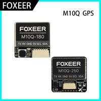 Future Flight Foxeer M10Q-180 M10Q-250 M10 Dual Protocol GPS Module Built-in QMC5883 Compass Ceramic Antenna  Airplane FPV Long