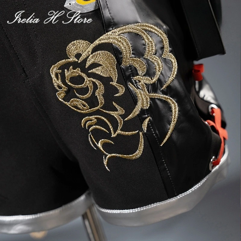 Irelia H Ju Fufu From Zenless Zone Zeroe Cosplay Costume Game Ju Fufu PU Uniform Suit Halloween Costumes