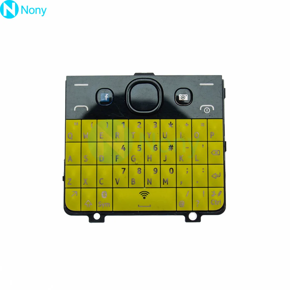 Teclado Nony 210 para Nokia asha 210, teclado en inglés, piezas de repuesto 4