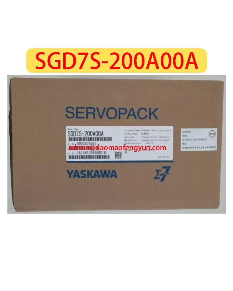 

SGD7S-200A00A Brand new Servo Drive，Fast shipping