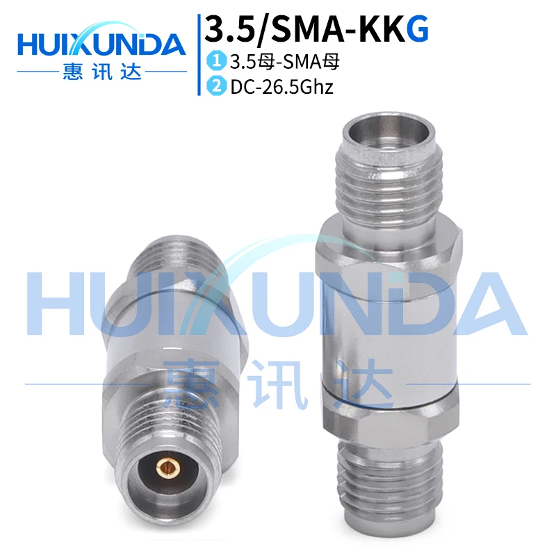 3.5MM/SMA-KKG Millimeter Wave 26.5G Test Grade SMA Female to 3.5 Female Adapter SMA/3.5-KKG