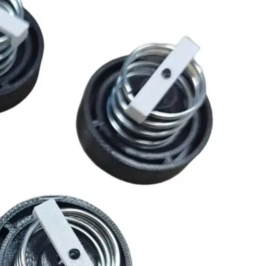 4PCS Black Shock Absorber Spring Feet For For Technics SL-DD20 SL-BD20 SL-QD33 Turntable Replacement Parts Plastic Metal Suspens