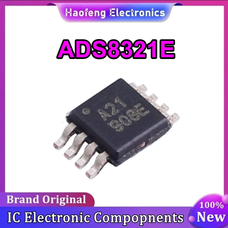 ADS8321 ADS8321E A21 MSOP8 IC Chip 100% nuevo Original en stock