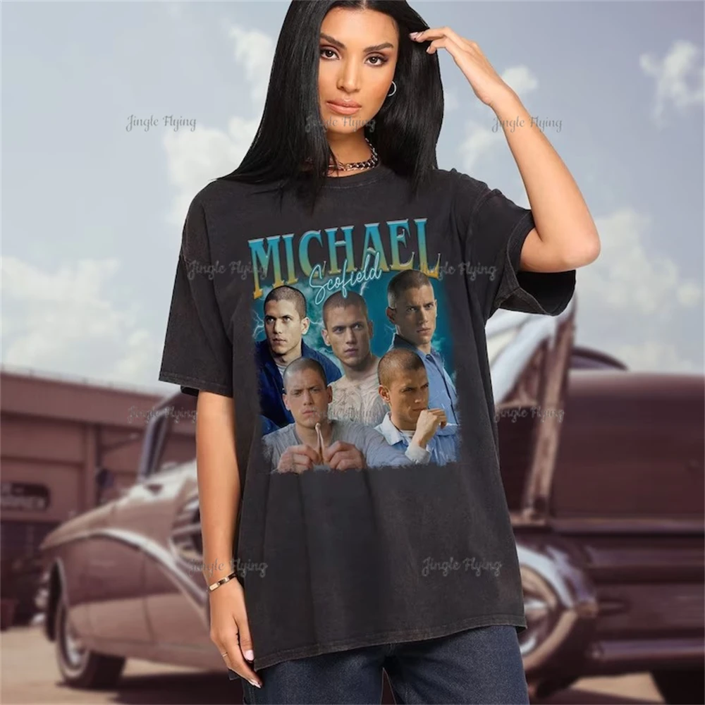 Vintage Michael Scofield T-Shirt Prison Break Shirt