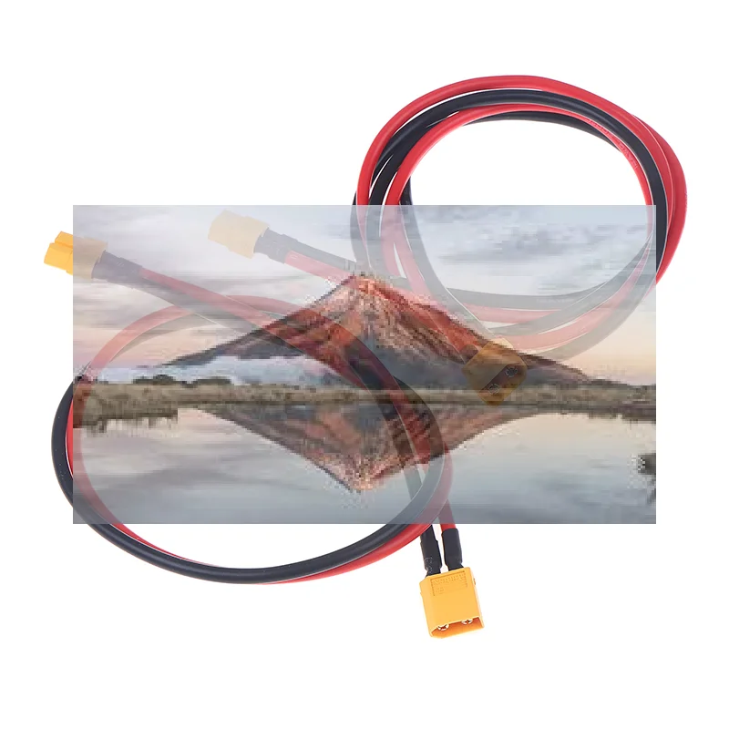 

。 Новый соединительный кабель 12AWG XT60 (штекер-гнездо) 50/100 см для LiPo аккумуляторов, радиоуправляемых дронов, автомобилей, лодок