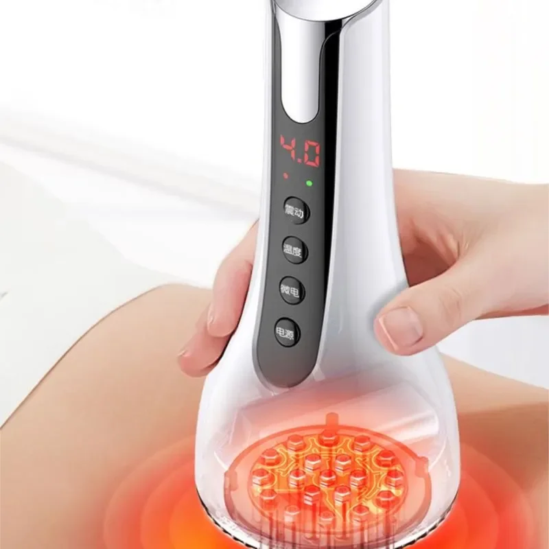 Gua Sha Body Scraping Massager, EMS, Terapia Infravermelha, Anti Celulite, Queimador De Gordura, Beleza Shaping, Perda De Peso, Eletro Estimulador