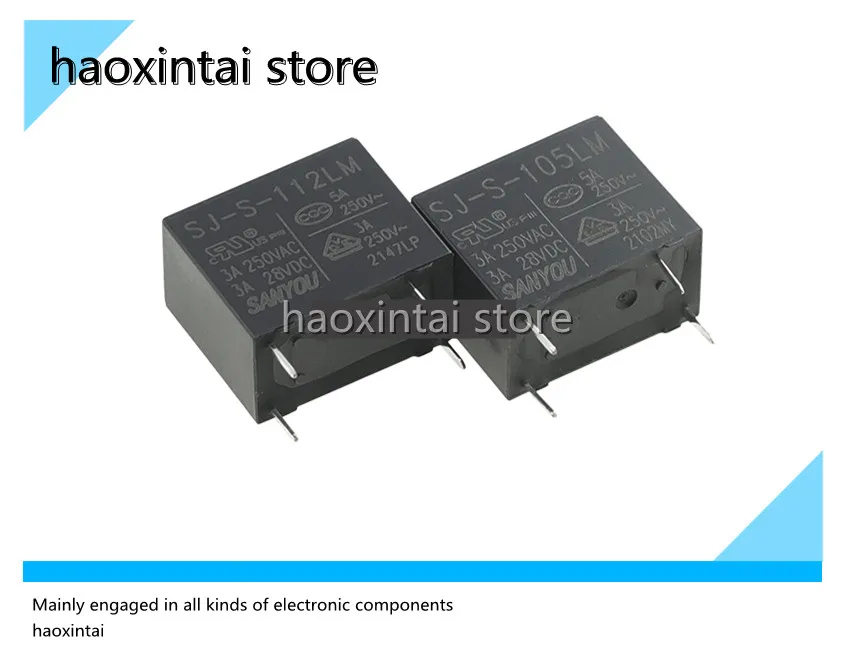 10pcs  SJ-S-105LM relay SJ-S-112LM 3A group of normally open 4 feet high sensitivity (4 pins 3A)