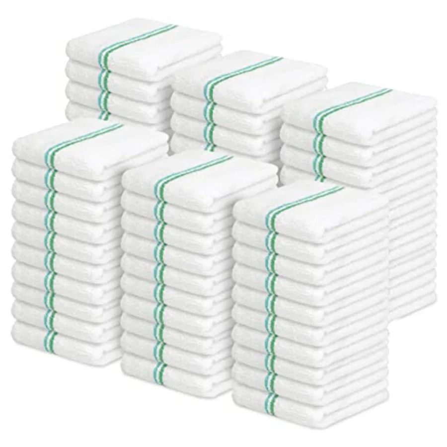 

Terry Bar Mop Towels Value Size 16"x19" Absorbent and Durable Multipurpose Cleaning Rags Cotton Cleaning Cloths Terry Cloth Rag