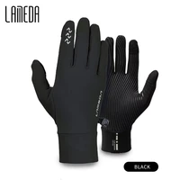 LAMEDA Guantes de ciclismo de invierno 5-15 ℃   Guantes térmicos de dedo completo para bicicleta de montaña y carretera con pantalla táctil, accesorios de ciclismo para hombres
