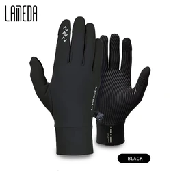 LAMEDA Winter Cycling Gloves 5-15β Touchscreen Riding Thermal Road Mountain Bike Full Finger Gloves Cycling Accessories for Men