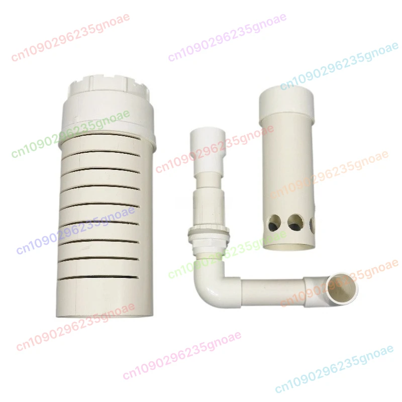 

"Modular Aquaponics Siphon Kit - Bell Siphon & Flood/Drain Fittings for Balcony Gardening Systems"