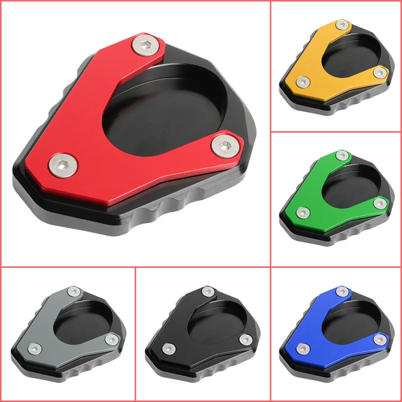 

Motorcycle Bike Kickstand Extender Foot Side Stand Extension Pad Support Plate For Kawasaki 10-23 Versys650 Ninja Z400
