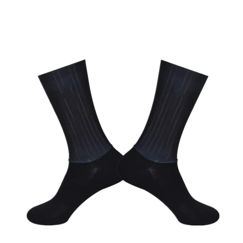 Calcetines antideslizantes transpirables sin costuras para Ciclismo de verano, nuevos Calcetines aerodinámicos resistentes al desgaste para Ciclismo de carretera