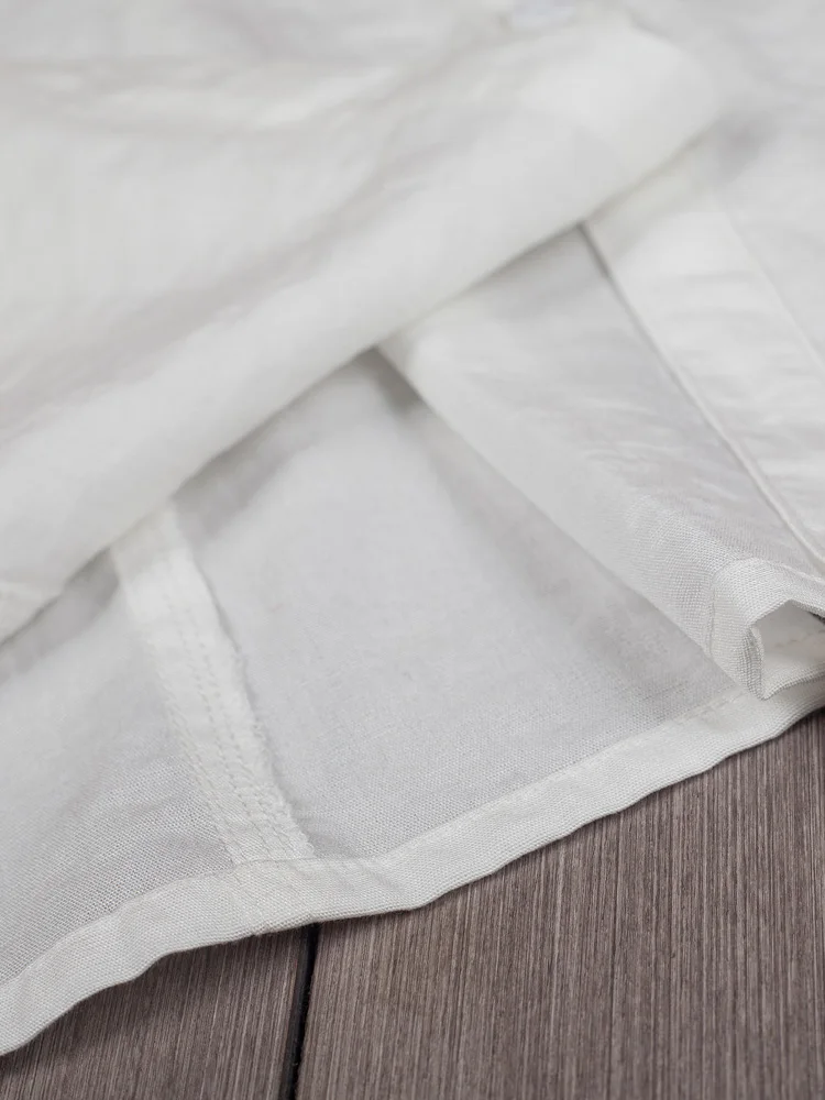 Primavera verão feminino plus size fino ajuste svel branco irt dr comprimento médio a linha saia base camada blusa dr casual