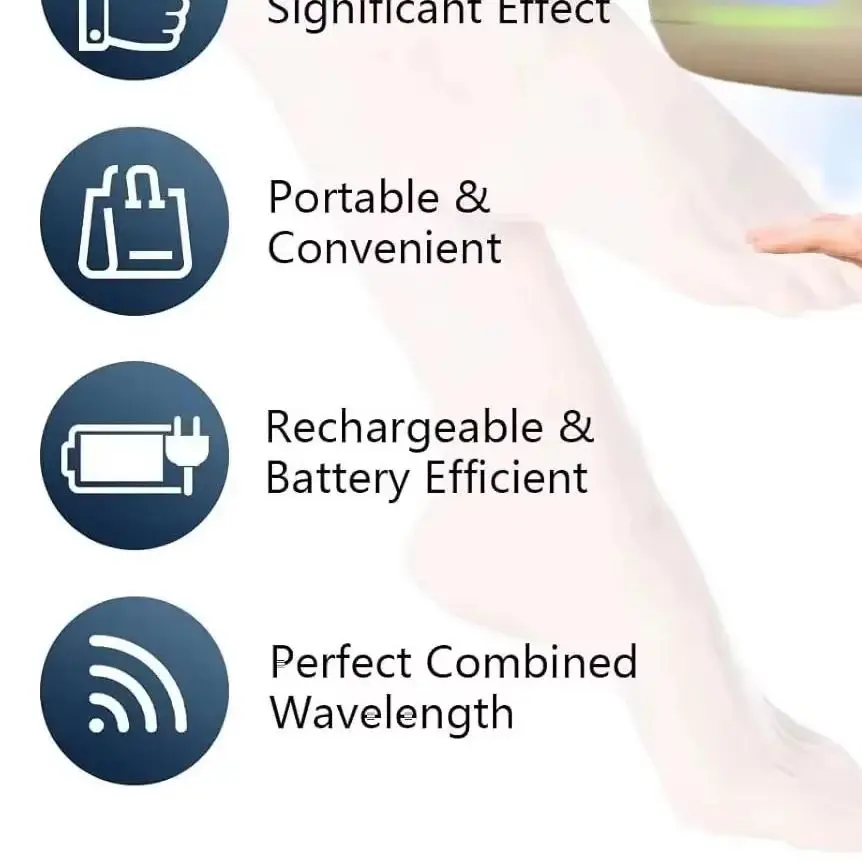 Portable Toenail Fungus Laser – HLKGO 470nm+905nm Fast Nail Repair, Clinically Proven for Fungal Infection Treatment