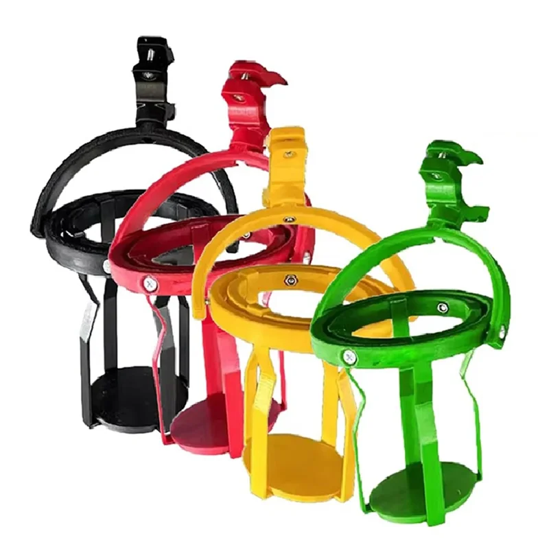 

ABVH-Gyroscopic Cup Holder 3D Motorcycle Drink Holder No Spill Self Leveling Cup Holder Clamp Adjustable Clip On Cup Holder