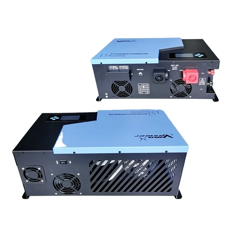 

Vmaxpower 8KW 48VDC Power Inverter Generator Inverter 8000w Single Phase 220VAC Pure Sine Power Inverter