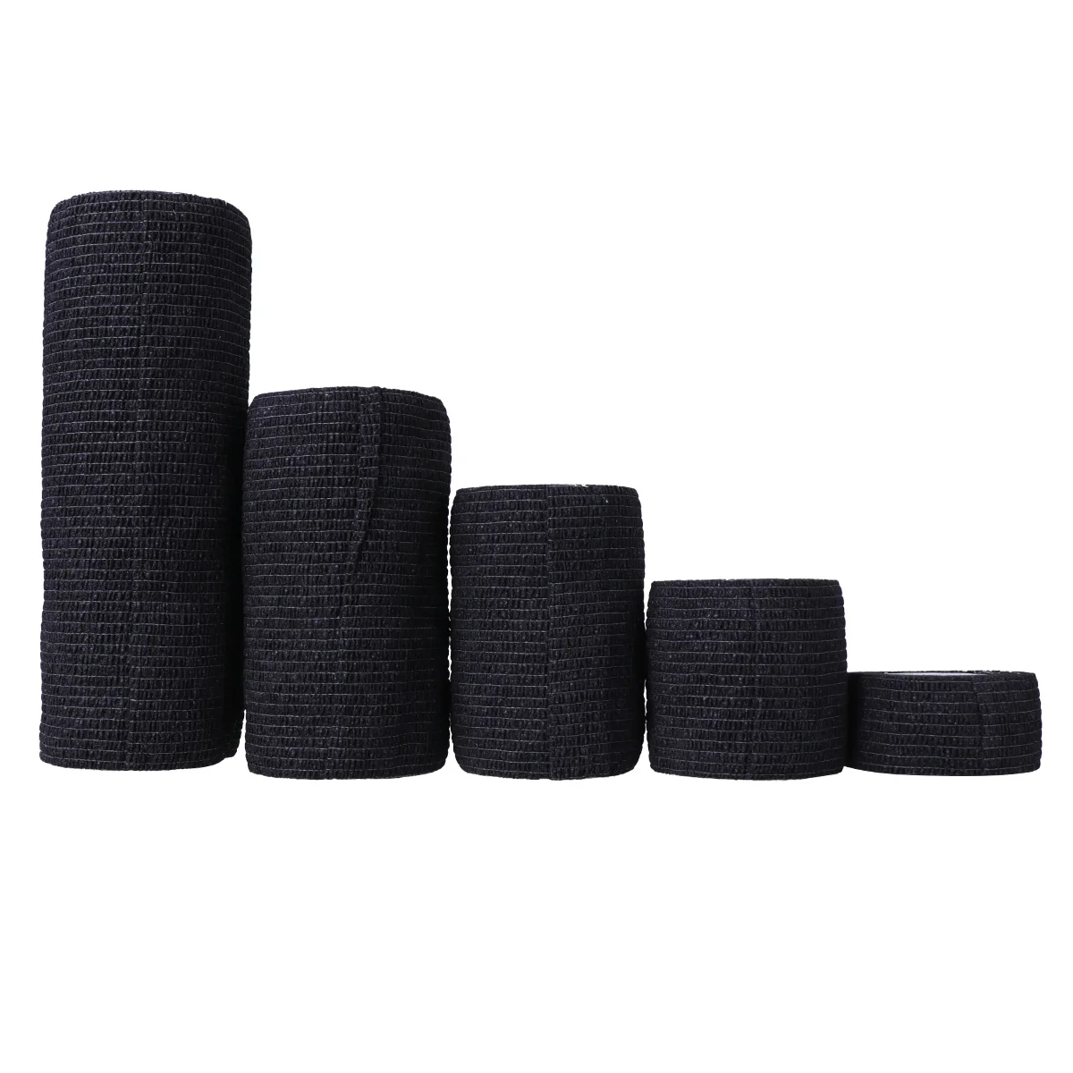 

5pcs Elastic Bandages Sports Tape Self Adhesive First Aid Cohesive Protective For Home Outdoor 2.5Cm 5Cm 7.5Cm 10Cm 15Cm 4.5M