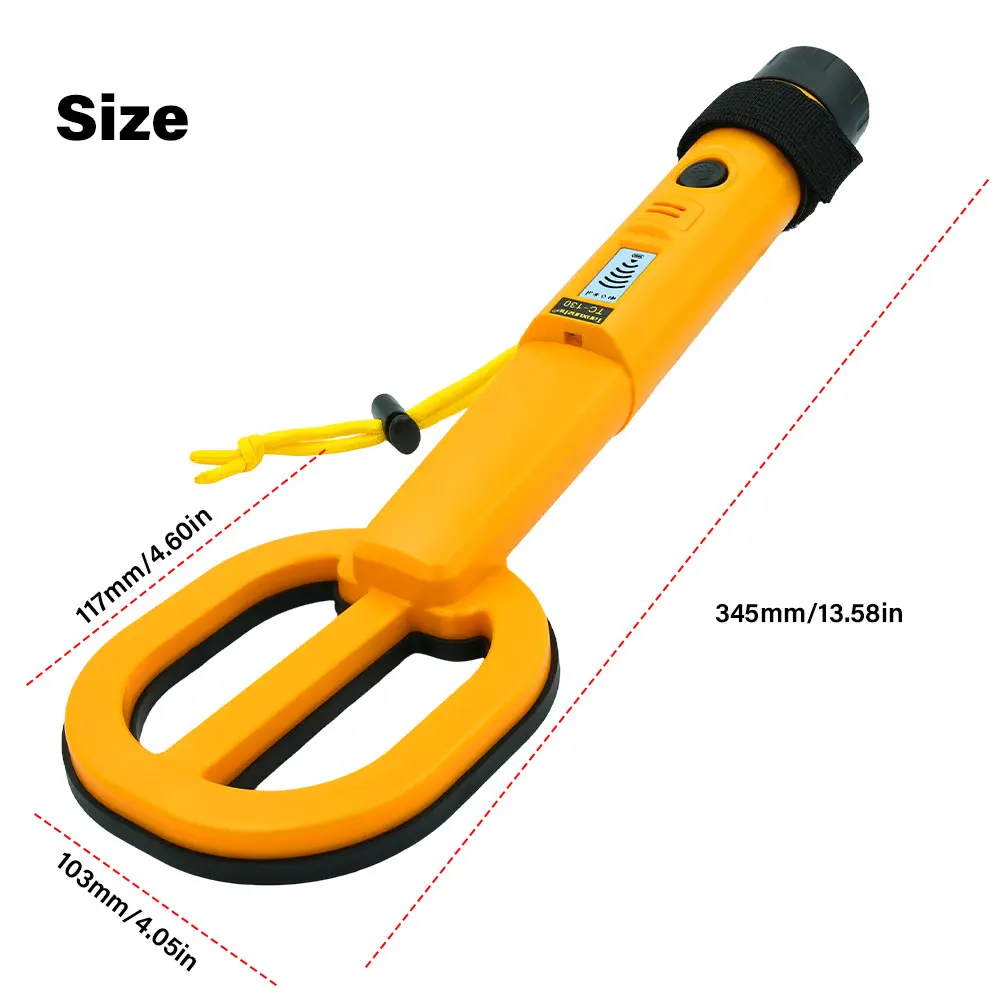 Treasure TC-130 Hunter Handheld Diving Metal Detector Pinpointer Pointer Probe Waterproof Metal Pinpointing 4.2