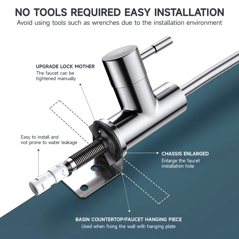 정수기용 특수 수도꼭지 1/4인치 연결 호스 직접 음용 주방 스테인리스 순수 정수기 액세서리