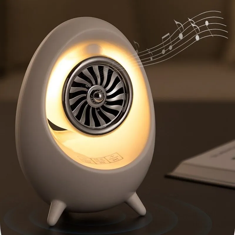 2023 new Wireless Bluetooth Speaker Portable Mini Player Ambient Lighting Colorful LED Bedside Table Lamp For Bedroom recommend