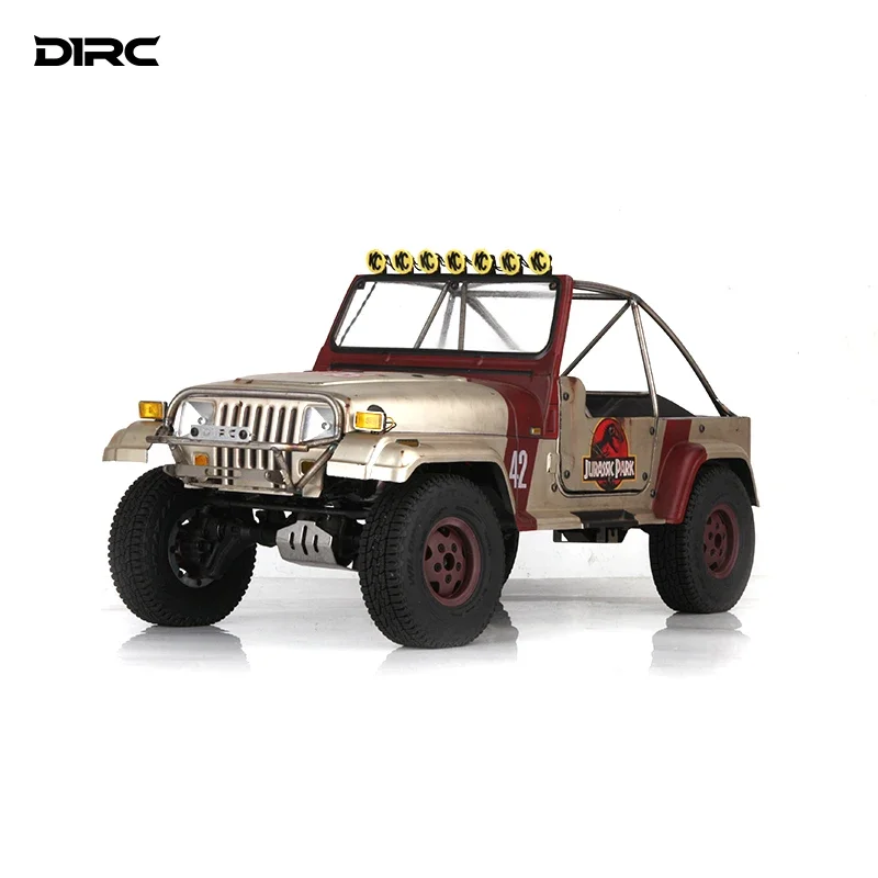 D1RC 324wheelbase T4 titanium alloy pipe frame roll cage for 1/10 RC Crawler Car TRX4 Jurassic Park YJ titanium alloy pipe frame