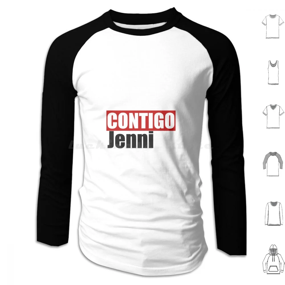 Contigo Jenni Hermoso Hoodies Long Sleeve Jenni Hermoso Contigo