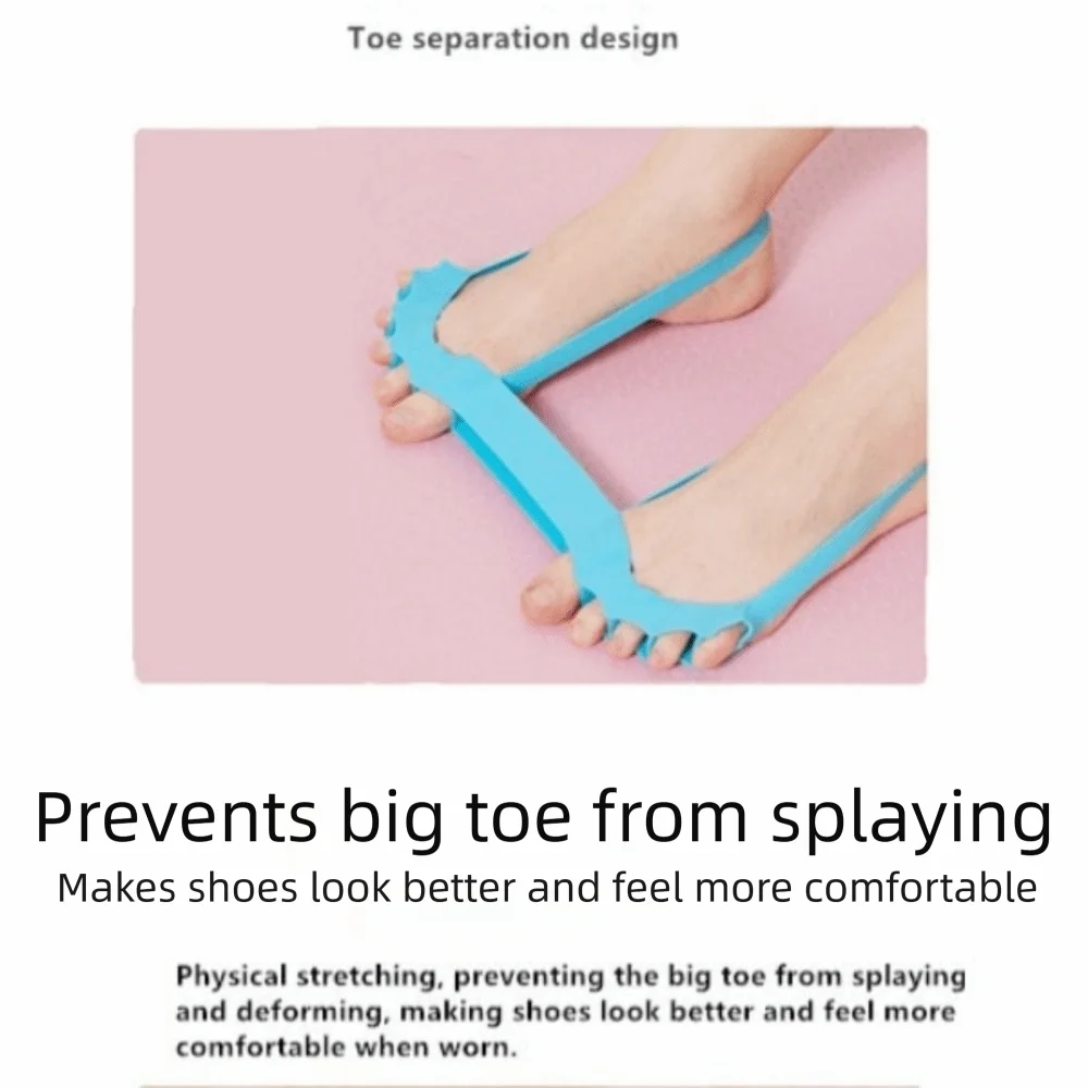 

Adjustable Band Leg Shaping Device Resistance Band Fitness Band Arch Training Device Blue Silicone Resistance Ring Hip Building