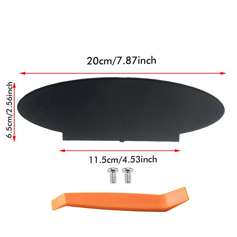 1/2pcs Car Sun Visor Mirror Cover Black For Porsche 911 996/997 For Boxster Cayman 986/987