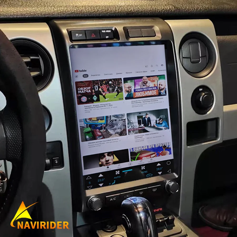 

Carplay для Ford F150 F-150 2009-2012 для Ford Raptor Автомобильный мультимедийный стерео видеоплеер GPS головное устройство Android 11 Экран Tesla