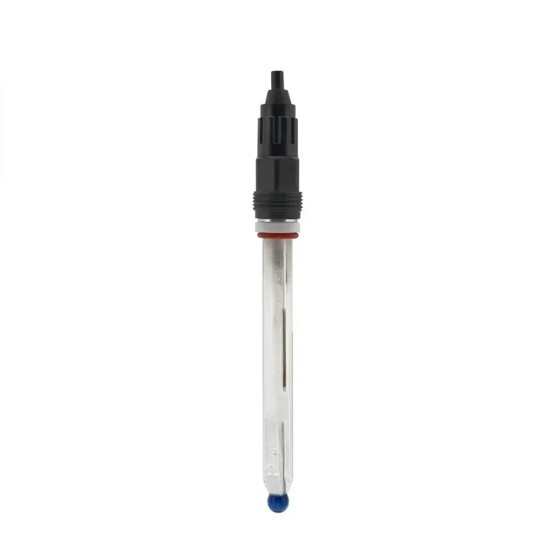High Temperature Industrial pH Electrode 0-14 pH Sensor 100°C 6 Bar for Boiler & Process Water