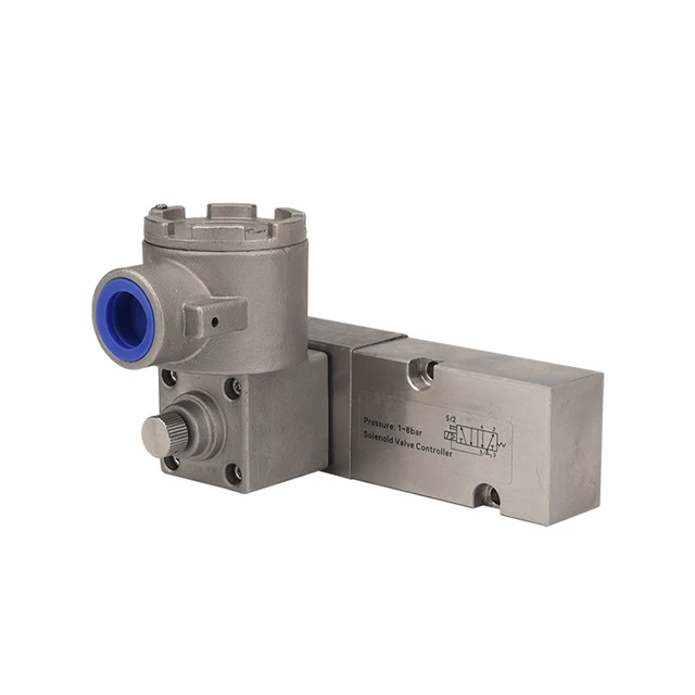 Air-SYA AS60-D21-221N11S-RP-F Single Control Explosion-proof Pipe Connection Stainless Steel Explosion-proof Solenoid Valve