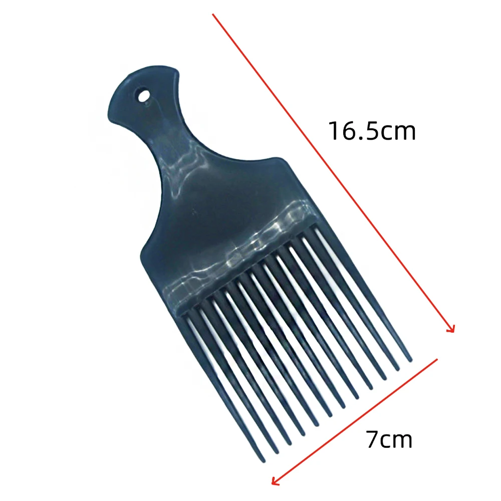 2pc Styling Comb for African Hair，Comb Afro for Man and Women，Suitable for Natural Curly Hair and  hair wigs 2PCS comb