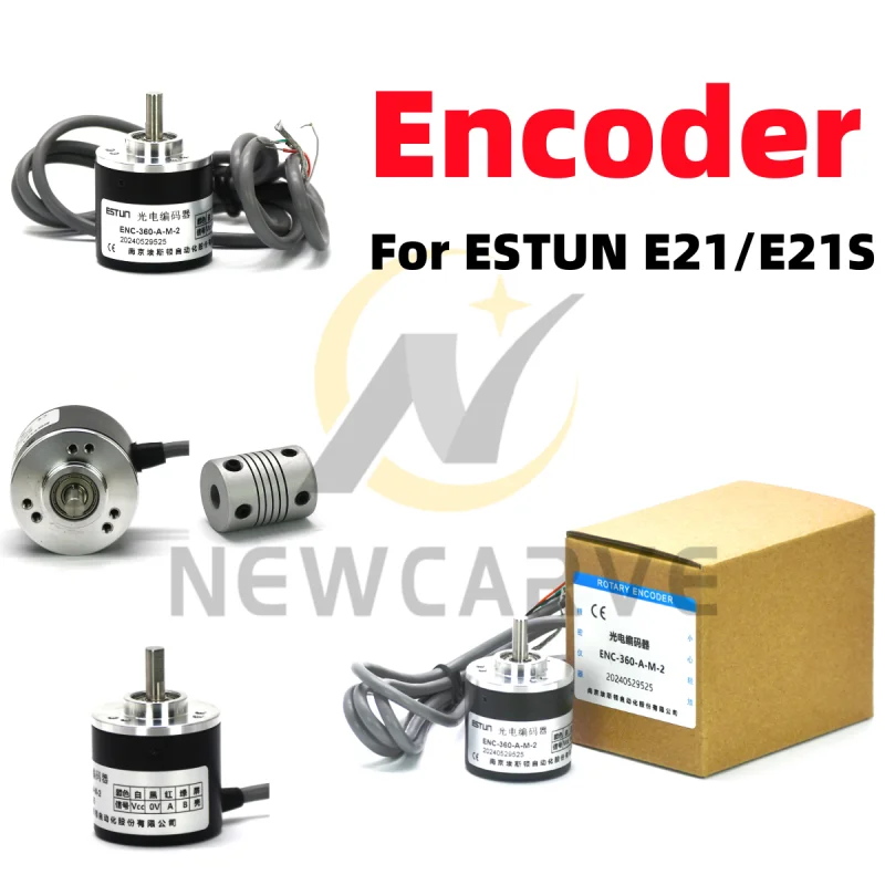 Fotoelettrico Encoder ENC-360-A-M-2 Per Estun E21 Flessione Sistema di Controllo E21S Taglio Controller NEWCARVE