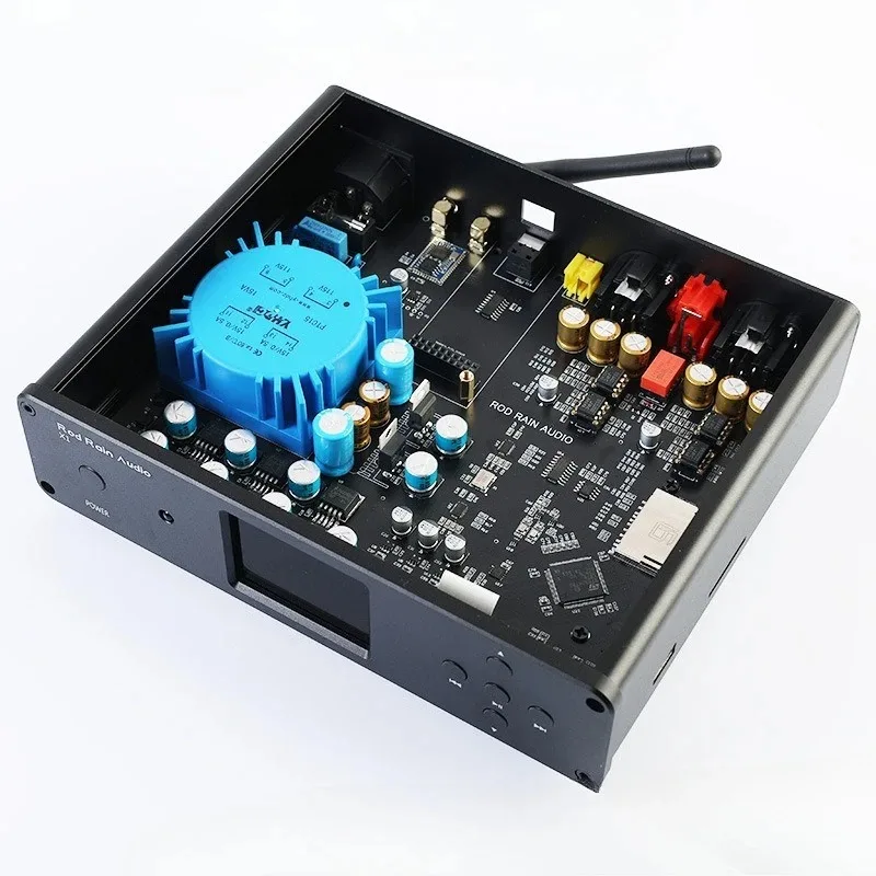 

Высококачественный цифровой аудио-стример OCXO - Wishcolor MV85 для Raspberry Pi, со встроенным поддержанием ROON, AirPlay 2, UPNP NAA