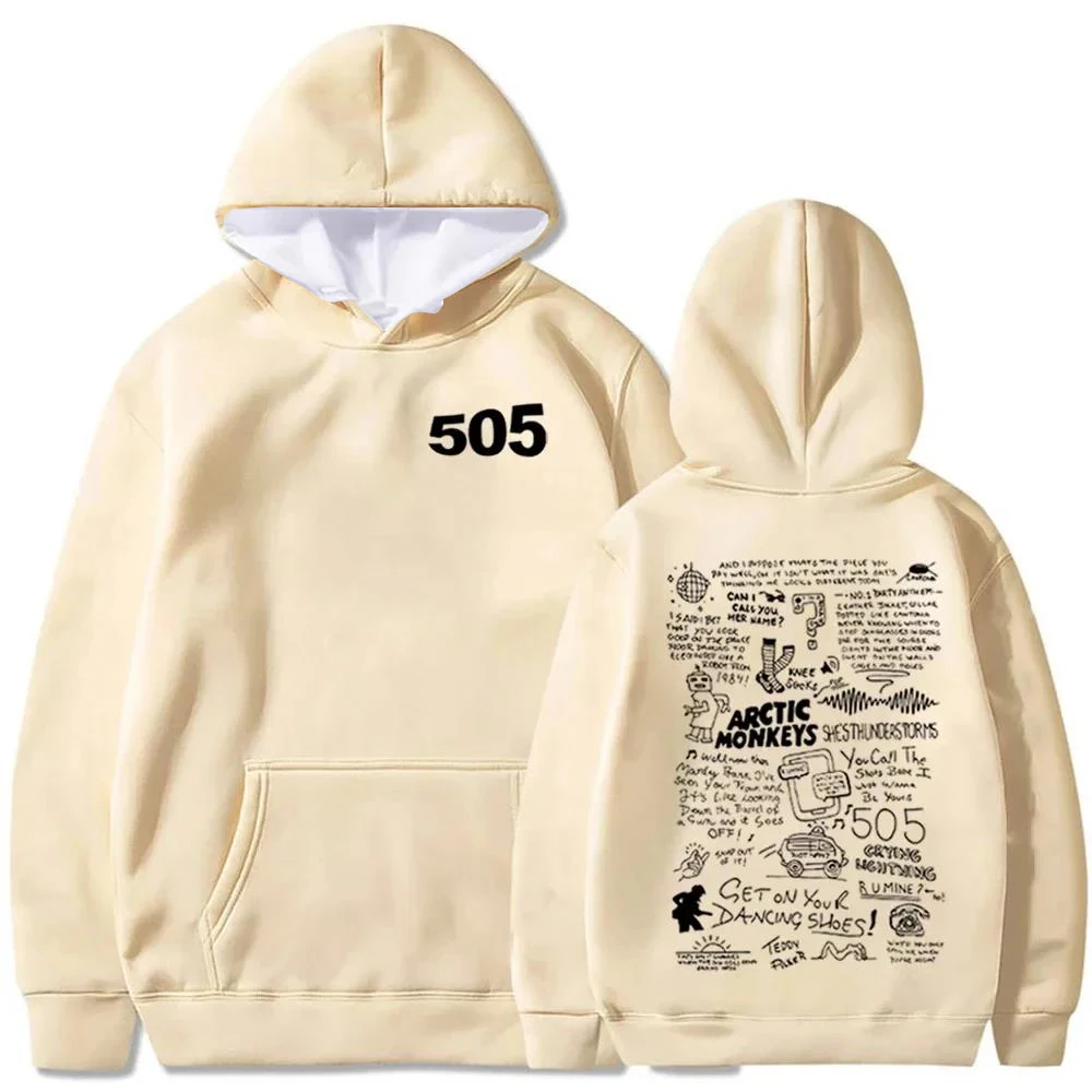 

505 Hoodie Arctic Monkeys Music Hoodie Arctic Monkeys Merch Gift For Arctic Monkeys Tops Streetwear Unisex Comfy Autumn Winter